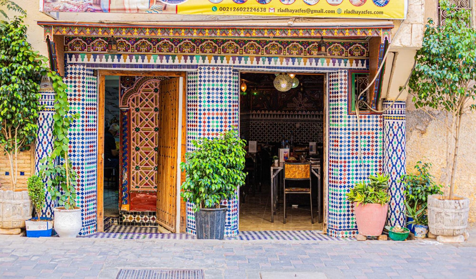 Riad Hayat Fès Eksteriør bilde